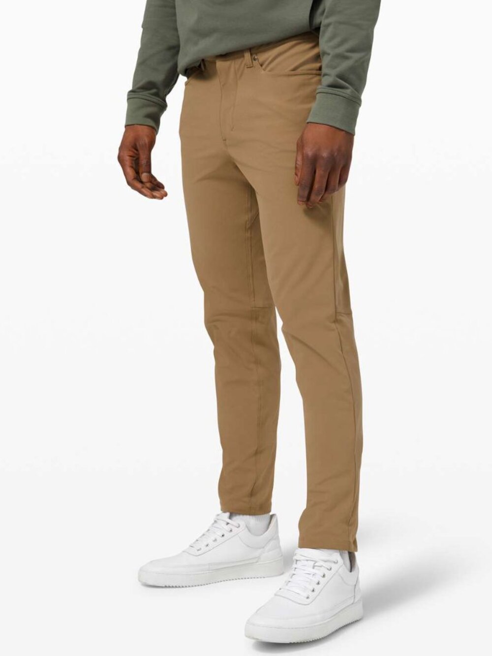 Lululemon ABC Pant Slim 32" *Warpstrem Pants in Tan Brown Men Size 34